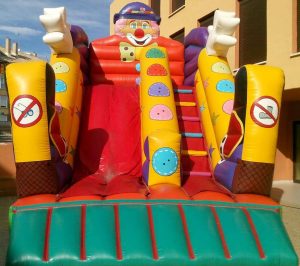 Tobogan alquiler parque de atracciones infantil